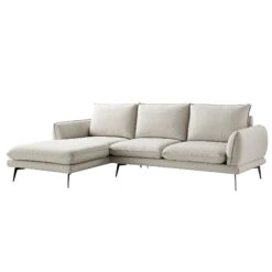 Obriel Oatmeal Fabric Sofa, Grande Chaise Sofa Left Hand -Daals Shop GCSF 2400 OAT FAB LEFT WB1