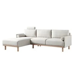 Timber Oatmeal Fabric Sofa, Large 3-Seater Chaise Sofa Left Hand 22 Timber Oatmeal Fabric Sofa, Large 3-Seater Chaise Sofa Left Hand -Daals Shop GCSF 2402 OAT FAB LEFT WB1