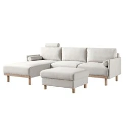 Timber Oatmeal Fabric Sofa, Large 3-Seater Chaise Sofa Left Hand 24 Timber Oatmeal Fabric Sofa, Large 3-Seater Chaise Sofa Left Hand -Daals Shop GCSF 2402 OAT FAB LEFT WB2