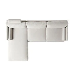 Timber Oatmeal Fabric Sofa, Large 3-Seater Chaise Sofa Left Hand 23 Timber Oatmeal Fabric Sofa, Large 3-Seater Chaise Sofa Left Hand -Daals Shop GCSF 2402 OAT FAB LEFT WB5