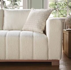 Belsize Beige Boucle Sofa With Wooden Base, Large Chaise Left Hand 17 Belsize Beige Boucle Sofa With Wooden Base, Large Chaise Left Hand -Daals Shop GCSF 2404 BEIGE BOU RIGHT detail1