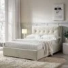 Hadley Champagne Velvet Ottoman Storage Bed -Daals Shop JAH 010 CHAMPVEL main