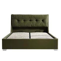 Hadley Moss Green Velvet Ottoman Storage Bed -Daals Shop JAH 010 MOSS VEL WB1