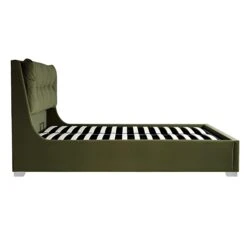 Hadley Moss Green Velvet Ottoman Storage Bed -Daals Shop JAH 010 MOSS VEL WB4