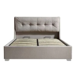 Hadley Stone Fabric Ottoman Storage Bed -Daals Shop JAH 010 SAND FAB WB1