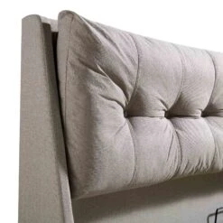 Hadley Stone Fabric Ottoman Storage Bed -Daals Shop JAH 010 SAND FAB detail2