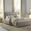 Hadley Stone Fabric Ottoman Storage Bed -Daals Shop JAH 010 SAND FAB main