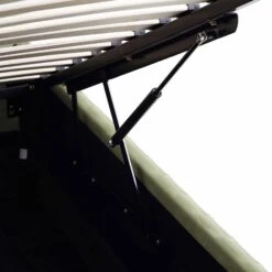 Helia Pleated Ottoman Storage Bed, Lichen Velvet -Daals Shop JAH 012 LICHEN VEL detail5