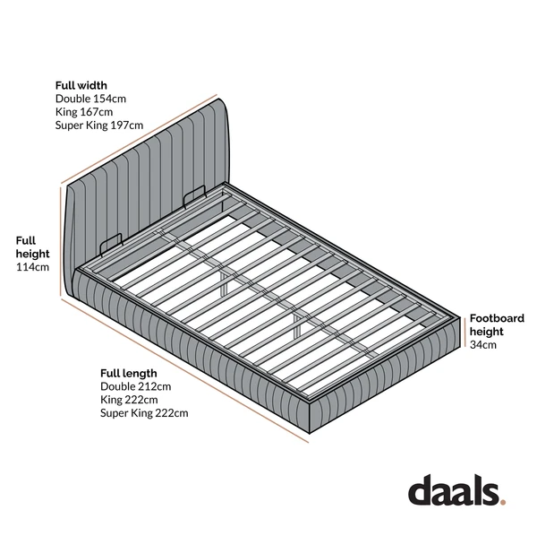 Helia Pleated Ottoman Storage Bed, Taupe Velvet 8 Helia Pleated Ottoman Storage Bed, Taupe Velvet - Image 6