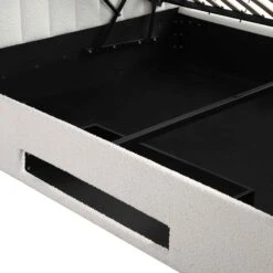 Wilton White Boucle Ottoman TV Bed -Daals Shop JAH 015 ECRU BOU detail5