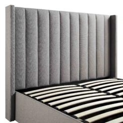 Wilton Grey Fabric Ottoman TV Bed -Daals Shop JAH 015 GREY FAB detail1