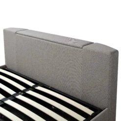 Wilton Grey Fabric Ottoman TV Bed -Daals Shop JAH 015 GREY FAB detail3