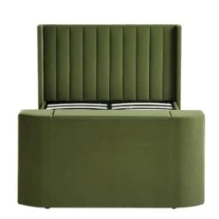 Wilton Moss Green Velvet Ottoman TV Bed 27 Wilton Moss Green Velvet Ottoman TV Bed -Daals Shop JAH 015 MOSS VEL WB5
