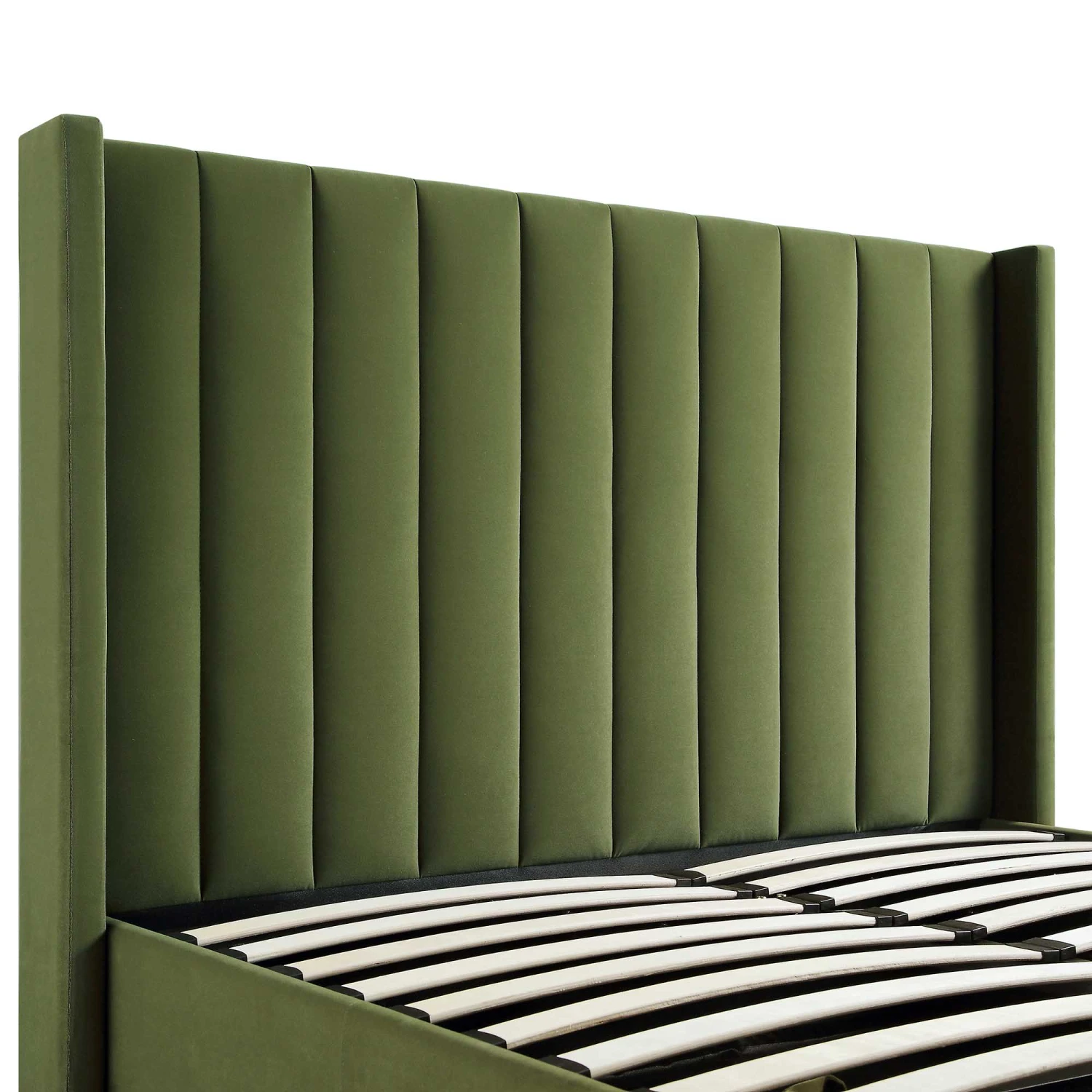 Wilton Moss Green Velvet Ottoman TV Bed 15 Wilton Moss Green Velvet Ottoman TV Bed - Image 13