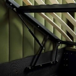 Wilton Moss Green Velvet Ottoman TV Bed 37 Wilton Moss Green Velvet Ottoman TV Bed -Daals Shop JAH 015 MOSS VEL detail6