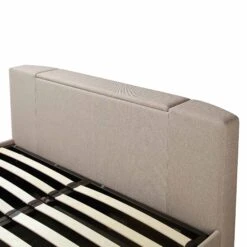 Wilton Warm Stone Fabric Ottoman TV Bed -Daals Shop JAH 015 SAND FAB detail2