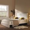 Hampstead Ecru Boucle Curved Bed -Daals Shop JAH 016 ECRU BOU bedonly main