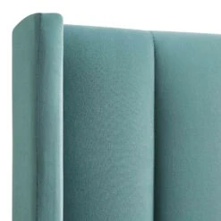 Wilton Seafoam Blue Velvet Ottoman Storage Bed 28 Wilton Seafoam Blue Velvet Ottoman Storage Bed -Daals Shop JAH 017 BLUE VEL detail2