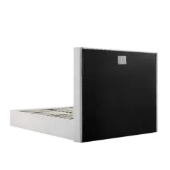 Wilton White Boucle Ottoman Storage Bed -Daals Shop JAH 017 ECRU BOU WB5