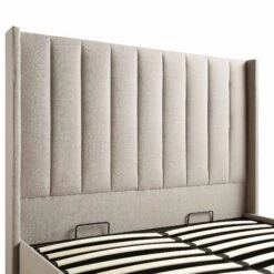 Wilton Warm Stone Fabric Ottoman Storage Bed 27 Wilton Warm Stone Fabric Ottoman Storage Bed -Daals Shop JAH 017 SAND FAB detail1 c810b964 90a9 4051 865d 496b3b5c5128