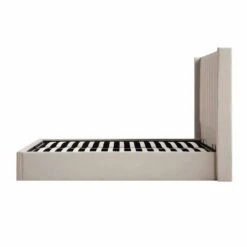 Wilton Champagne Velvet Ottoman Storage Bed -Daals Shop JAH 017 STONE VEL WB5