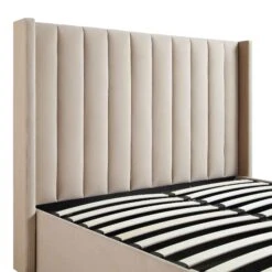 Wilton Champagne Velvet Ottoman TV Bed 34 Wilton Champagne Velvet Ottoman TV Bed -Daals Shop JAH 017 STONE VEL detail1 4fce1362 98ba 41db bc41 510517f66279