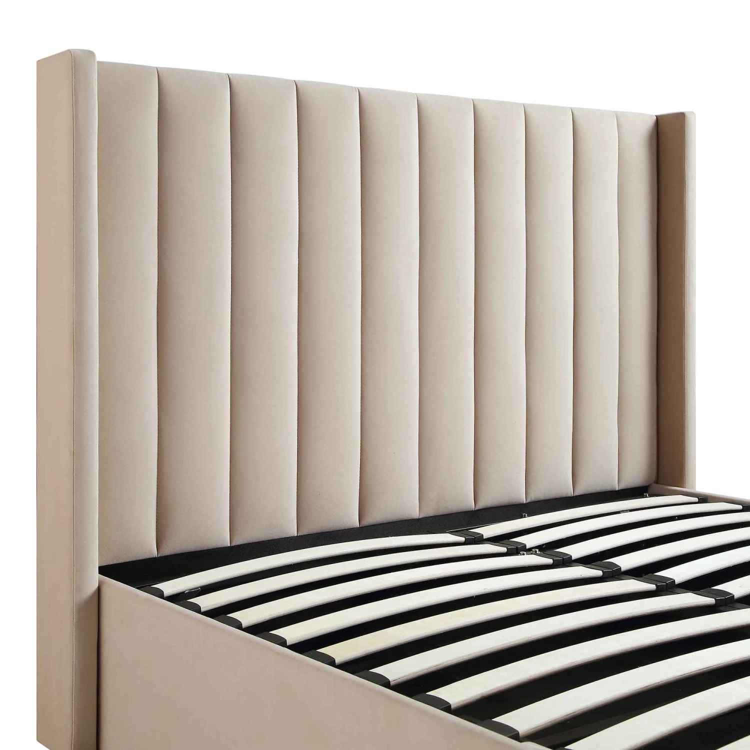 Wilton Champagne Velvet Ottoman TV Bed 16 Wilton Champagne Velvet Ottoman TV Bed - Image 14