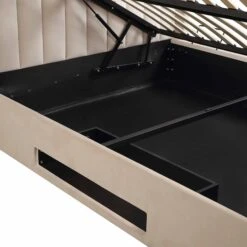 Wilton Champagne Velvet Ottoman TV Bed 35 Wilton Champagne Velvet Ottoman TV Bed -Daals Shop JAH 017 STONE VEL detail2 1aa1d331 96b9 4546 aebc 368fd1aadfb2