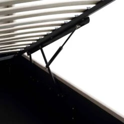 Wilton Champagne Velvet Ottoman Storage Bed -Daals Shop JAH 017 STONE VEL detail3