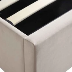 Wilton Champagne Velvet Ottoman Storage Bed -Daals Shop JAH 017 STONE VEL detail4