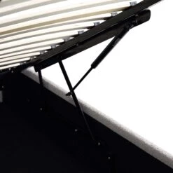 Archer Grey Boucle Ottoman Storage Bed -Daals Shop JAH 09 GREYBOUCLE detail3