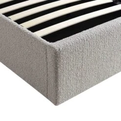 Archer Grey Boucle Ottoman Storage Bed -Daals Shop JAH 09 GREYBOUCLE detail4