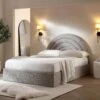 Archer Grey Boucle Ottoman Storage Bed -Daals Shop JAH 09 GREYBOUCLE main