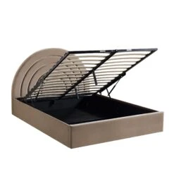 Archer Mink Velvet Ottoman Storage Bed -Daals Shop JAH 09 MINKVEL WB3