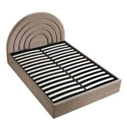 Archer Mink Velvet Ottoman Storage Bed -Daals Shop JAH 09 MINKVEL WB4