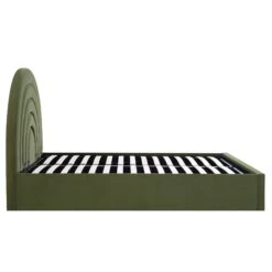 Archer Moss Green Velvet Ottoman Storage Bed -Daals Shop JAH 09 MOSSGREEN WB5
