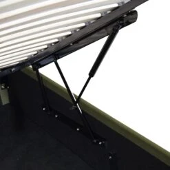 Archer Moss Green Velvet Ottoman Storage Bed -Daals Shop JAH 09 MOSSGREEN detail3