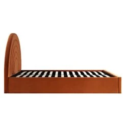 Archer Rust Velvet Ottoman Storage Bed 24 Archer Rust Velvet Ottoman Storage Bed -Daals Shop JAH 09 RUSTVEL WB5