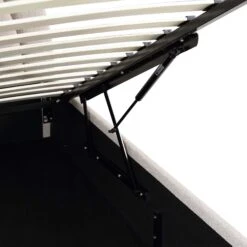 Archer Taupe Boucle Ottoman Storage Bed -Daals Shop JAH 09 TAUPEBOUCLE detail3