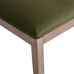 Hemingford Set Of 2 Moss Green Velvet Bobbin Spindle Dining Chair -Daals Shop LW DCH 511 GREENVEL 2P detail2