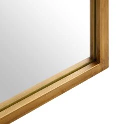 Chardwell Full Length Industrial Metal Window Mirror 180 X 100 Cm, Antique Gold Effect 15 Chardwell Full Length Industrial Metal Window Mirror 180 X 100 Cm, Antique Gold Effect -Daals Shop MIRR 005 GOLD detail2