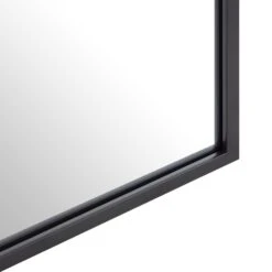 Herbert Full Length Metal Frame Window Mirror 180 X 120 Cm, Black 16 Herbert Full Length Metal Frame Window Mirror 180 X 120 Cm, Black -Daals Shop MIRR 019 BLACK detail2