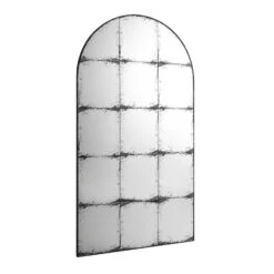 Bibury Antiqued Full Length Mirror Arched 180 X 100 Cm 16 Bibury Antiqued Full Length Mirror Arched 180 X 100 Cm -Daals Shop MIRR 043 BLACK WB2