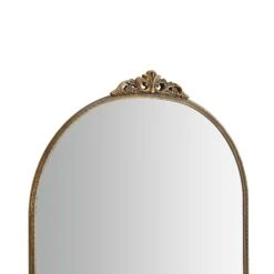 Mirabel Full Length Mirror 186 X 144 Cm, Antique Gold Effect -Daals Shop MIRR 046 GOLD detail1