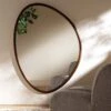 Edo Irregular Pebble Large Wooden Mirror 160 X 120 Cm, Walnut -Daals Shop MIRR 073 WALNUT main