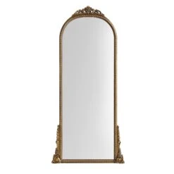 Mirabel Full Length Mirror 150 X 70 Cm, Antique Gold Effect -Daals Shop MIRR 076 GOLD WB1