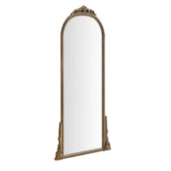 Mirabel Full Length Mirror 150 X 70 Cm, Antique Gold Effect -Daals Shop MIRR 076 GOLD WB2