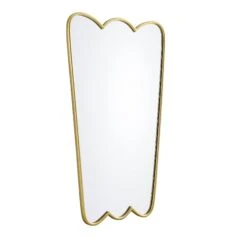 Berkeley Scalloped Edge Wall Mirror, Gold Effect -Daals Shop MIRR 097 GOLD WB2