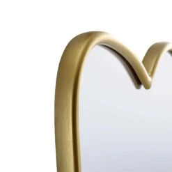 Berkeley Scalloped Edge Wall Mirror, Gold Effect -Daals Shop MIRR 097 GOLD detail2