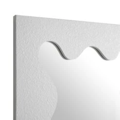Destin Wave Mirror 100 X 60 Cm, White Matte 14 Destin Wave Mirror 100 X 60 Cm, White Matte -Daals Shop MIRR 100 WHITE MATTE WB2